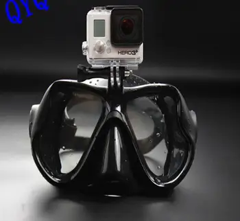 50 бр./лот2017 Гореща Професионална Подводна Камера Маска За Гмуркане С Шнорхел За Подводно Плуване Плувни Очила за Спортна Камера GoPro Xiaomi SJCAM