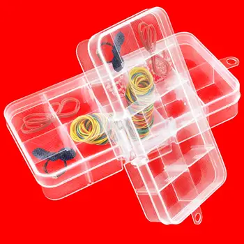 Latticework Кутии за съхранение Подвижна Кутия за съхранение на Бутон Прозрачна Кутия за съхранение на бижута Обеци Кутия за съхранение на винтове от мъниста Кутия за съхранение на бижута