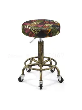 Въртяща се ролка козметичен стол, ноктите салон, коса стол, взривозащитен работно бюро, фризьорски салон, въртящ се стол, през цялата майсторски стол