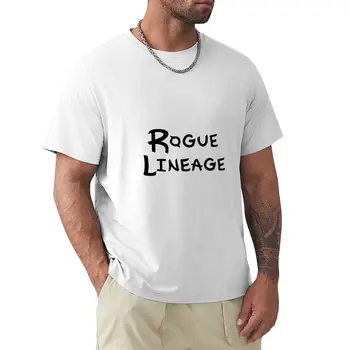 Тениска с логото на Измамник Lineage, дрехи за хипита, тениски с котки, бързо съхнещи тениски, забавни тениски, прости бели тениски за мъже
