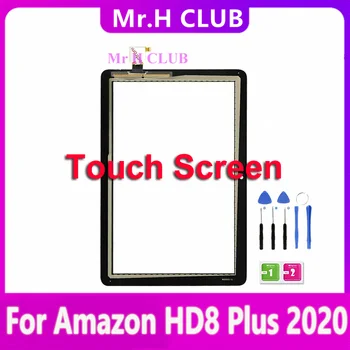 Сензорен Екран За Amazon Fire HD8 HD Plus 8 2020 10-то Поколение K72LL4 Сензорен Дигитайзер, Подмяна на Предната Стъклен Капак резервни Части за Ремонт на