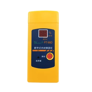 Влагомер 51BD Двухконтактный детектор за влажност на стените, тестер за влага хартия за дърво, строителни материали, дърва за огрев 5-40%