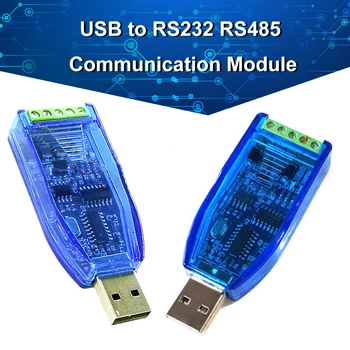 Конвертор USB към RS485 CH340 Защита от актуализация Съвместимост с преобразувател RS232 V2.0 Стандартен модул заплати порта RS-485 A