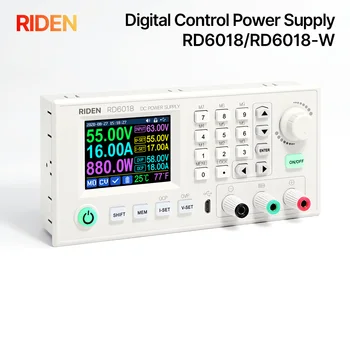 RIDEN RD6018 RD6018W 60V 18A USB WiFi DC DC регулируем напрежение, Което настолен Източник на Захранване стъпка надолу конвертор