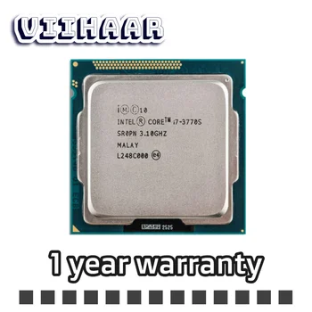 Използва процесор Intel Core i7 3770S, четириядрен процесор 3,1 Ghz L3 = 8M 65W с конектор LGA 1155 за настолни компютри