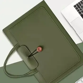 Калъф за лаптоп Защитен калъф за ръкави Бизнес чанта за лаптоп Чанта от изкуствена кожа за Lenovo, HP//Dell/Asus