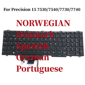 100% НОВОСТ за Dell Precision 15 7530 7540 7730 7740 клавиатура на лаптоп NSK-EQ0BC