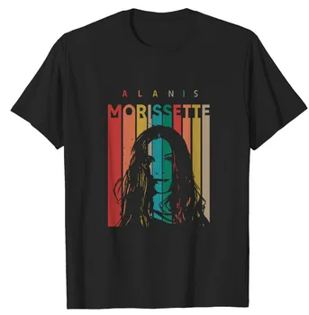 Тениска с Аланис Морисет.. подарък, риза с всякакъв размер, нова подарък риза-best