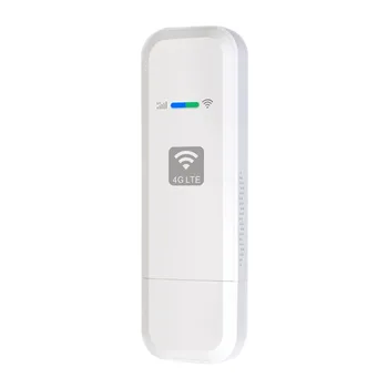 Portable Wi-Fi и LTE USB 4G модем със слот за SIM-карти, Безжичен адаптер Plug and Play Европейската версия за пътуване на открито