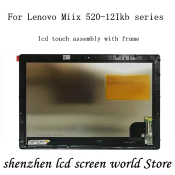 lcd дисплей с рамка За Lenovo Miix 520-12Ikb miix520 12 серии 12,2 