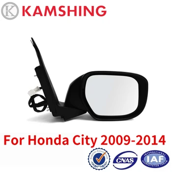 CAPQX 3/5/7 Тел За Honda City 2009-2014 Автомобилно Външно Огледало за Обратно виждане Лявото или Дясното Огледало за Обратно виждане В Събирането на