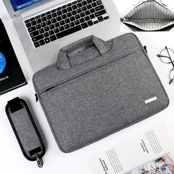 Чанта за лаптоп чанта за носене през рамо, портфейл-месинджър, водоустойчива найлонова чанта за 13 14 15-инчов Macbook Air 13 Case Pro на Asus Dell