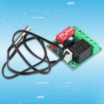 XH-W1701 Регулируем превключвател за контрол на температурата Цифров модул регулатор на температурата DC 12V Уред за контрол на температурата