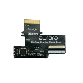 32pin/40Pin Комплект LCD подсветка Модел за GBA Кабел-адаптер за Pleating на Екрана Игрова Конзола Затемняющая Табела За Gameboy Advance