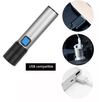 Мини Преносим UV фенерче 395нм 1200 mah, USB led фенерче за проверка на парите, Многофункционален инструмент за откриване на течове на хидравлични