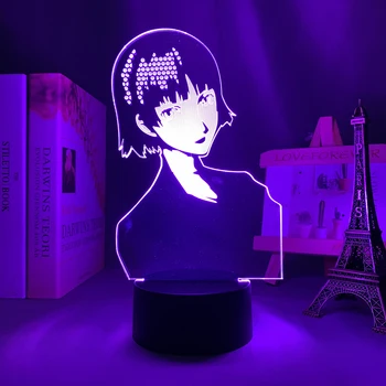 Аниме Личност на 5 Makoto Ниидзима Led Лампа за Украса на Детска Спални лека нощ, Подарък За Рожден Ден Декор на 3d Лампа Манга