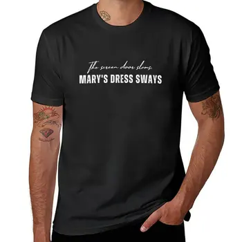 Нова тениска Mary ' s Dress Sways E-Street Band, тениска оверсайз, риза с домашен любимец принтом за момчета, спортни ризи за мъже