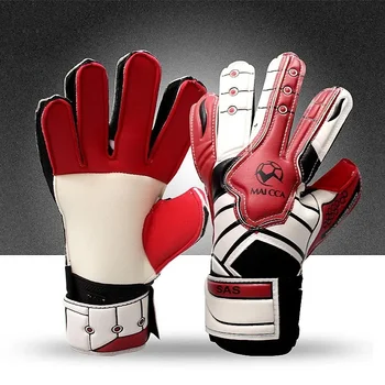 Футболни вратарские ръкавици за възрастни, детски предпазни ръкавици за спорт на открито, латекс износоустойчиви дишащи футболни ръкавици вратарские