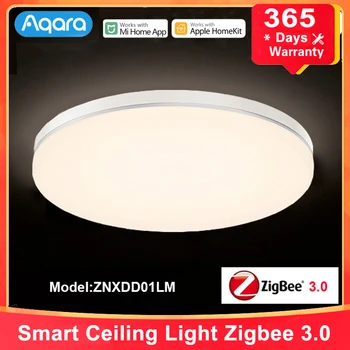 Умно Тавана лампа Aqara L1 -350 Zigbee 3.0 С цветна температура на Led лампа за спални Работи с приложение Mijia Apple Homekit