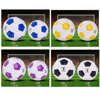 Размер на 4, 5 Износоустойчива футболна топка от изкуствена кожа за тренировки за деца и възрастни