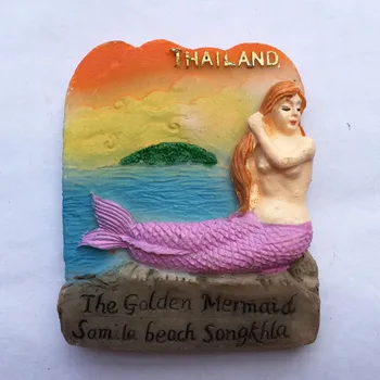 Колекция сувенири, магнитни стикери от Mermaid Beach Tour в Тайланд