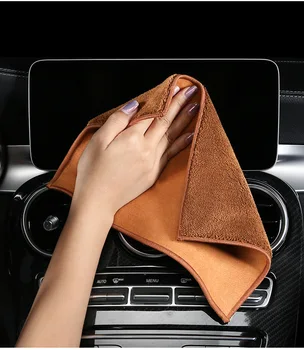 Кърпа от микрофибър, аксесоари за автомивки 27x19 см, плат за почистване на автомобили с висока попиваща способност, качество на кърпа от микрофибър за автомобил, doesn ' t
