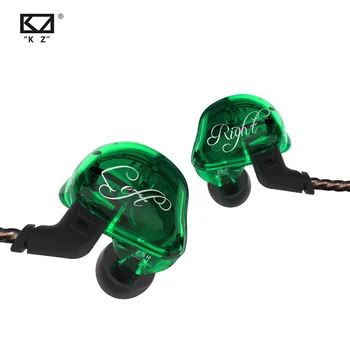 KZ ZSR 2BA 1DD Hi-Fi Спортни слушалки в ушите Динамичен Водача Шумоподавляющий Кабел За Подмяна слушалки KZ ZST ZSN ES4 ZS6 ZSX EDX