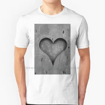 Тениска със сърце на Памук 6XL Сърцето Черно Instagram Facebook Twiter Google, Gmail, Yahoo Love Honey Beautiful Sweet Mood Man Girls