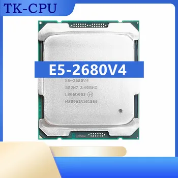 Процесора E5 2680V4 Процесор Xeon E5-2680V4 на ПРОЦЕСОРА 2.40 Ghz 14-ядрен 35M 14NM E5-2680 V4 FCLGA2011-3 TPD 120 W