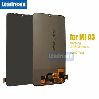 AMOLED Дисплей За Xiaomi Mi A3 M1906F9SH LCD сензорен Екран възли С Рамка M1906F9SI LCD дисплей За Xiaomi Mi CC9E LCD дисплей