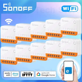 SONOFF MINI R4 WiFi Smart Switch eWeLink Релеен модул умен домашен ключа на светлината, с подкрепата на двустранния управление за Алекса Google Assistant