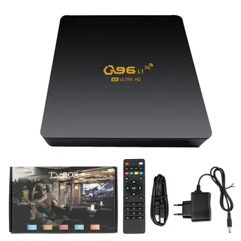 Q96 L1 TV Box 4K Мрежова телевизионна конзола Wifi Мрежова телеприставка Quad-core media player е в обем от 8 GB TV Box Smart Media Player