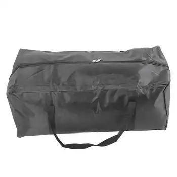 Черен плат Оксфорд 600D, преносима моющаяся водоустойчива чанта за носене, Риболовна лодка, риболовни принадлежности, аксесоари