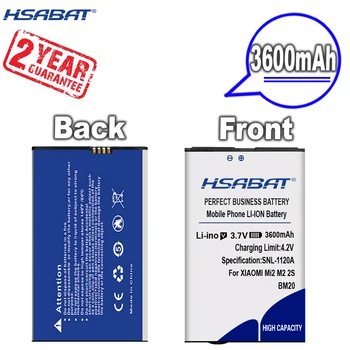 Новият пристигането на [HSABAT ] Взаимозаменяеми батерия BM20 капацитет 3600 mah за XIAOMI M2 MI2 M2S MI2S