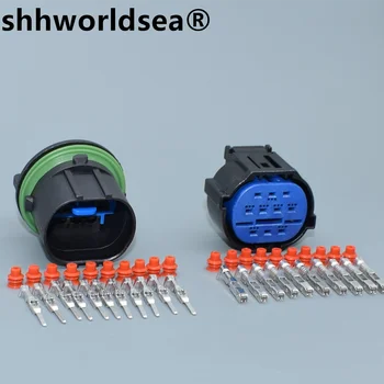 shhworldsea 10pin штепсельная вилица фаровете на колата електрическа автоматична изход HP406-10021 теглене на кабели кабелен конектор за KIA на Hyundai