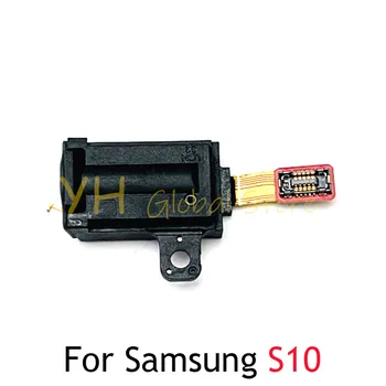 За S10 на Samsung Galaxy Plus Lite S10E G970 G975 G973 G770 Аудио Жак За слушалки Гъвкав Кабел За слушалки резервни Части за Ремонт на