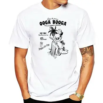 Тениска ЗА МОМИЧЕТА на OOGA BOOGA HULA, Остров Алоха, Ресторант Tiki Strand, Карибски плаж, тениски с анимационни герои, Мъжки Дамски Унисекс, Нова мода