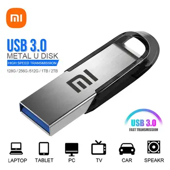Xiaomi Metal Pen Drive 2TB U Диск 1TB 512GB 256GB Преносим Високоскоростен Интерфейс USB 3.0 Водоустойчив стик Memoria Flash Disk