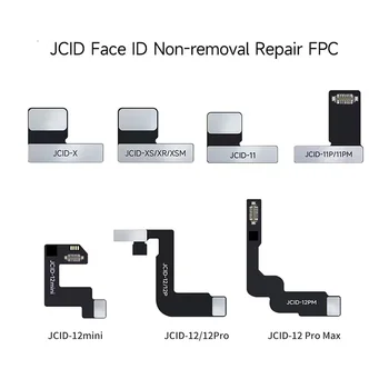JCID JC 3ШТ, Без да махате Face ID Гъвкави Печатни Платки Гъвкав Кабел За iPhone X XR XS 11 12 Pro MAX Spot Проектор Запис Четене Ремонт Комплект Кабели