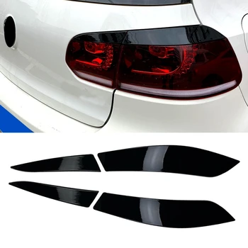 Тампон за вежди на задната фаро на колата стикер на крушката на светлината за 2009-2012 Golf 6 MK6