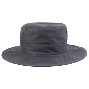 Дишаща солнцезащитная шапка от полиестер и памук за активна почивка, риболовна шапка, панама
