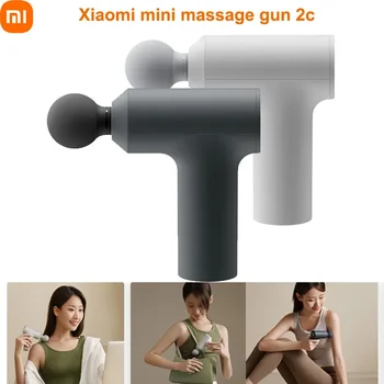 НОВ Xiaomi Mijia Mini Fascia Gun 2C Тяга 12 кг Smart Gear Memory 350 г Преносим 2500 об/мин Високоскоростен Джобен Масажор За Мъже Жени