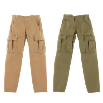 Мъжки солдатские панталони в мащаб 1:12, cosplay-декор за 6-инчов къдрава куклен театър-боди