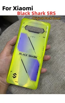 Стъклена Делото За Xiaomi BLACK Shark 5 RS Капак на Отделението за батерията Подмяна на задния Панел на Корпуса