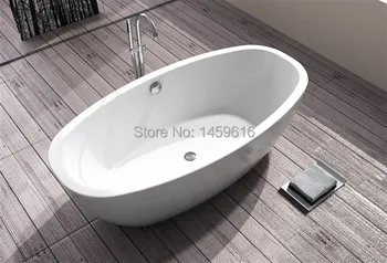 Нов дизайн 1800 мм, безпроблемна връзка, свободно стояща вана, вградена вана за накисване, одобрен CUPC, 6016
