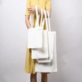 Дамски Голяма холщовая чанта, изработена от памучен плат за продажба, множество сгъваема чанта през рамо, екологично чисти празни торбички за пазаруване