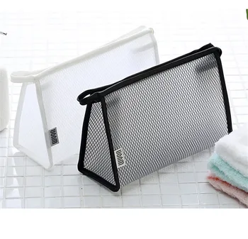 Многофункционална прозрачна косметичка, модерен преносим водоустойчив прозрачна чанта за тоалетни принадлежности, косметичка за пътуване на открито