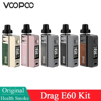 Оригинален комплект VOOPOO Drag-E60 60 W С Вградена Батерия с капацитет 2550 ма 4,5 мл PnP Pod II и PnP-TW30 TW20 Coil Електронна Цигара Vape