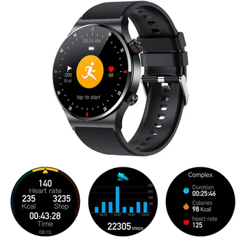 2023 Новите смарт часовници за Samsung Galaxy S10e OPPO Reno7 SE Pro Мъжки спортни часовници за фитнес със сензорен екран, водоустойчив, Bluetooth
