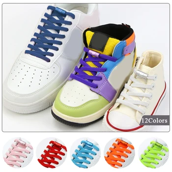 1 Чифт Нови Цветни Връзки За Обувки, Маратонки, Плосък Ремък За Маршируване Обувки, Връзките За Обувки, Цветни Връзки за обувки За бягане, Обувки 110 СМ